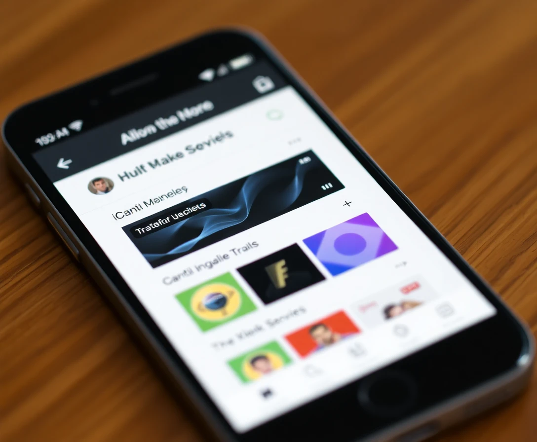 Application mobile AppFlow sur smartphone